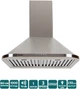 Вытяжка Ventolux MONACO 60 INOX (1000) - изображение 2