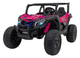 Електричний автомобіль для дітей UTV X3 Off-Road Рожевий (5903864941951) - зображення 1