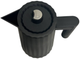 Електрочайник Alessi Plisse чорний 1.7 л (8003299429806) (955555908775750) - Уцінка - зображення 2
