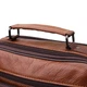 Удобная мужская сумка с ручкой для переноса в руке из натуральной кожи VINTAGE Bag 23025 Светло-коричневый - изображение 4