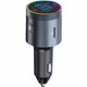 Автомобільний FM-трансмітер ресивер Aspiring Wave 12 48W PD LED/Bluetooth/microSD/QC3.0 Type-C 30W Black (TC-WA12) - зображення 4