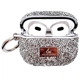 TPU чехол Bling World Rock Diamond для наушников AirPods 3 Серебряный - изображение 2