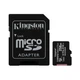 Карта памяти MicroSDXC 256GB UHS-I/U3 Class 10 Kingston Canvas Select Plus R100/W85MB/s + SD-адаптер (SDCS2/256GB) - изображение 1