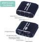 3x1 switch SPDIF / TosLink splitter optical digital Цифровий 3-х портовий перемикач комутатор оптичного аудіо звуку свіч 3 на 1 порт s/pdif ( ADSW0301M1 ) - зображення 3