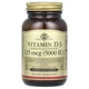 Вітамін D3 холекальциферол Solgar (Vitamin D3 Cholecalciferol) 5000 МО 120 капсул SOL03313 - изображение 1