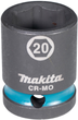 Ударна головка Makita 1/2" 20 мм E-16162 (0088381790819) - зображення 1