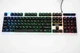 Игровая клавиатура проводная USB с RGB подсветкой полноразмерная 104 клавиши мембранная ENG RUS раскладка 6 одновременных нажатий кабель 1.3 м для ПК ноутбука работы игр обучения UKC 8930 геймерская - изображение 4