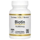 Біотин (Biotin) California Gold Nutrition 10000 мкг 90 капсул CGN01170 - зображення 1