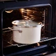 Кастрюля KitchenAid Steel Core с крышкой 20 см 3.7 л миндальный крем (CC003266-001) - изображение 5
