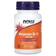 Вітамін D3 NOW Foods (Vitamin D3) 400 МО 180 капсул NOW00364 - изображение 1