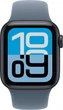 Ремешок Apple Sport Band для Apple Watch 38/40/41mm S/M Anchor Blue (MFFV4ZM/A) - изображение 3