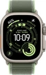 Ремешок Apple Trail Loop Natural Titanium Finish для Apple Watch 44/45/46/49mm S/M Green/Neon (MFT44ZM/A) - изображение 3