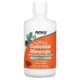 Колоїдні мінералі Фульвової кислоти NOW Foods (Colloidal Minerals) 30 мл 946 мл Малина - зображення 1