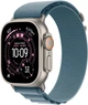Ремешок Apple Alpine Loop Natural Titanium Finish для Apple Watch 44/45/46/49mm L Light Blue (MFTK4ZM/A) - изображение 2