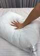 Подушка для сна гипоаллергенная Decorator Ultra Sonic 50x70х20 см, цвет белый (84-123) - изображение 4