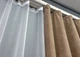 Комплект штор VR-Textil Микровелюр Petek 150х270 2шт и Тюль 400х270 1701ш-1153т Капучино с белым 71-055/3 - изображение 8