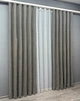 Комплект штор VR-Textil Микровелюр Petek 150х270 2шт и Тюль 400х270 1702ш-1153т Серый с белым 71-056/3 - изображение 3