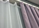 Комплект штор VR-Textil Микровелюр Petek 150х270 2шт и Тюль 400х270 1493ш-1153т Лавандовый с белым 71-054/3 - изображение 8