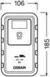 Зарядний пристрій Osram OEBCS908 12/24В 8А - изображение 6