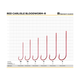 Крючок BKK Red Carlisle Bloodworm-R №12 (10шт) - изображение 2