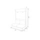 Шкаф-Кровать-Диван Smartmebel MIRA SOFA PLUS 160 (160 см х 200 см Нимфея Альба, Дуб Сонома ) (N 100-10) - изображение 3