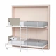 Двухъярусная Шкаф-Кровать Smartmebel MOON (90 см х 190 см Кашемир) (N 100-29:V) - изображение 2