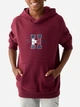 Детское теплое худи на флисе для мальчика Tommy Hilfiger 432639072 122 см Бордовое (1159842557) - изображение 1