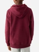 Детское теплое худи на флисе для мальчика Tommy Hilfiger 432639072 122 см Бордовое (1159842557) - изображение 2