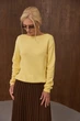 Джемпер із бавовняної пряжі Розмір XL-XXL (50-52) Лимонний - изображение 4