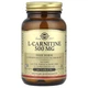 L-карнітин Solgar (L-Carnitine) 500 мг 60 шт - изображение 1
