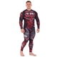 Костюм компрессионный мужской рашгард лонгслив и штаны VNM OKINAWA 9504-9604 2XL Черный-красный - изображение 1