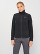 Bluza damska rozpinana streetwear polarowa Columbia Fast Trek II Jacket 1465351010 S Czarna (886535600423) - obraz 1