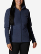 Bluza damska rozpinana streetwear polarowa Columbia Basin Trail Full Zip III 1938041466 S Granatowa (194895437499) - obraz 1