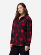 Kurtka przejściowa damska w kratę Columbia Benton Springs Shirt Jac 2085661613 S Czerwona (198711206894) - obraz 5
