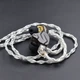 KZ Silver&Blue Cable – 8-жильный Hi-Fi кабель для наушников из посеребренной меди для аудиофилов - изображение 7
