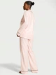 Фланелева піжама (сорочка + штани) Victoria's Secret Flannel Long Pajama Set XL Regular Рожева смужка (27123556) - изображение 2