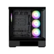 Корпус Zalman P40DSBLACK P40 DS без БП, 2xUSB3.0, 1x Type C, 3x120мм ARGB Reverse, 1x120мм ARGB, VGA 420мм, LCS ready, TG Side/Front Panel, Display, ATX, чёрный - изображение 7