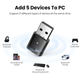 Адаптер UGREEN CM390 USB Bluetooth 5.0 Adapter (UGR-80889) (UGR-80889) - изображение 3