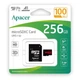 Карта пам'яті microSDXC (UHS-1) Apacer 256Gb class 10 V10 A1 R100MB/s (adapter SD) (AP256GMCSX10UB-R) - зображення 1