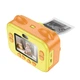 Камера для дітей HOCO DV204 1200 mAh 0.3Mpx Dual-camera children printing camera Yellow (6942007638647) - изображение 3