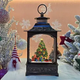 Нічник XMAS WDL-24061D «Вінтажний ліхтар» 31 см, новорічний декор - зображення 2