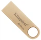 Флеш-накопичувач Kingston DT SE9 G3 64 ГБ USB 3.2 золотий - изображение 2
