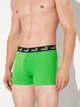 Набор трусов боксеров мужских хлопковых Puma Elements Men Basic Boxers 2P 93875303 XL 2 шт Dark Grey Melange/Green (8720245833981) - изображение 2