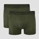 Набор трусов боксеров мужских Levi's Men Melange Wb Boxer Brief Organic Co 2P 701203923-003 M 2 шт Khaki (8720245288811) - изображение 1