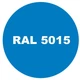 Фарба еластична Feidal Elastic Matt матова гумова для фасадів та інтер'єрів RAL 5015 Блакитна 1.2 кг - изображение 2