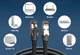 Digitus Патч-корд DIGITUS CAT 8.1 S-FTP, 1м, AWG 24/7, LSZH, черный - изображение 4
