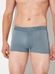 Набор трусов боксеров мужских хлопковых Levi`s Men Premium Trunk 905042001-028 M 3 шт Blue/Red/Black (8720245849661) - изображение 4