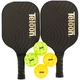Набор для пиклбола Teloon Pickleball Paddle 5007-SET 2 ракетки + 4 мяча с чехлом - изображение 2