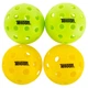 Набор для пиклбола Teloon Pickleball Paddle 5007-SET 2 ракетки + 4 мяча с чехлом - изображение 6