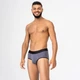 Чоловічі труси бріфи Anatomic Briefs 2.0 Black Series Micromodal, графітовий M BTM500-10 - изображение 2